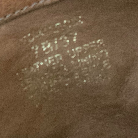 Vince Camuto Steampunk Studded Buckle Side Zipper Tan Leather Ankle boots SIZE 7 - Picture 11 of 11